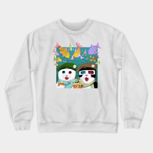 3D cat Crewneck Sweatshirt